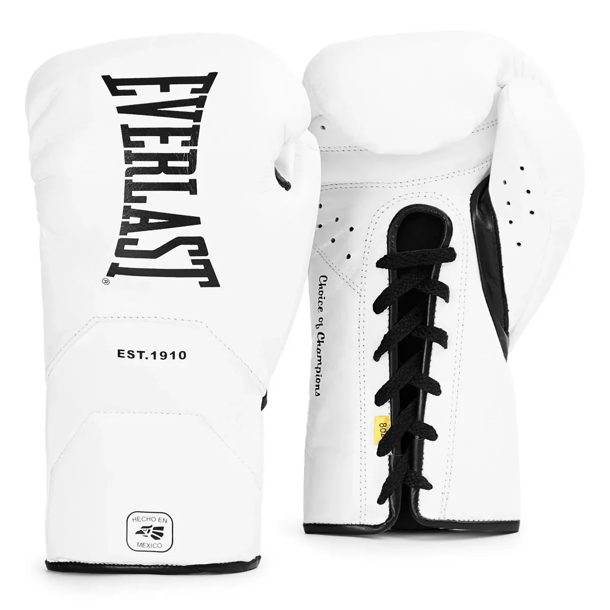 Rękawice bokserskie Everlast MX Elite Pro Fight Gloves w białej wersji