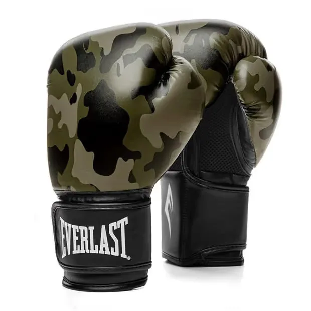 Rękawice bokserskie Everlast Spark Black w czarnej wersji kolorystycznej