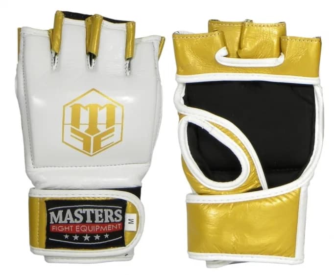 Masters Rękawice do MMA GF-WHITE